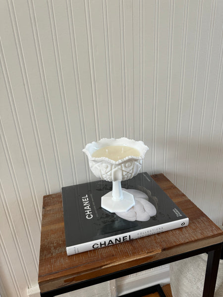 Vintage Mill Glass Soy Candle