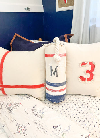 Nantucket Buoy Pillow