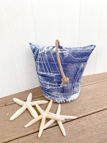Weathered Nautical Theme Door Stop