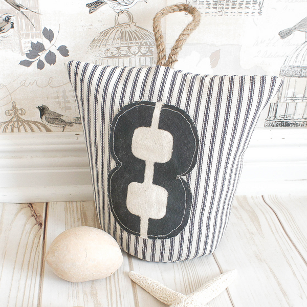 Rustic No.8 Door Stop