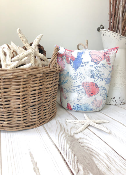 Fish Print Door Stop - 8Lbs