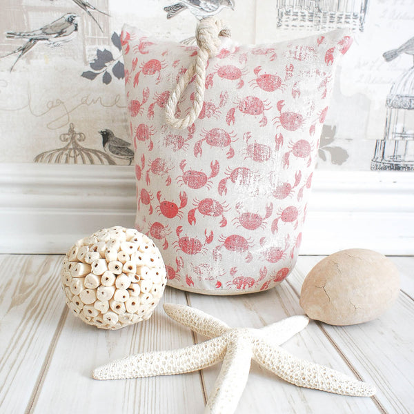 Weathered Crab Print Door Stop - Heavy Duty