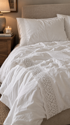 Amalfi Botanical Embroidered Sheet Set