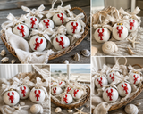 Nautical Ball Ornament