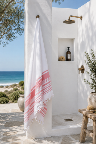 Mediterranean Lightweight Beach Towel