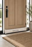 Weighted Door Draft Stopper - Removable Washable Cover