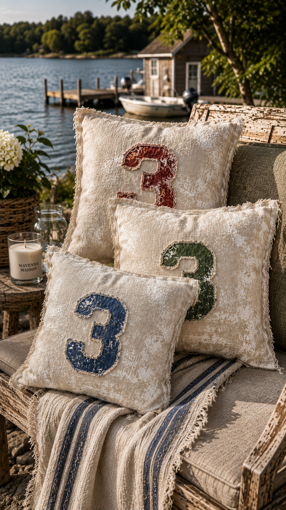 Heritage Number Pillow