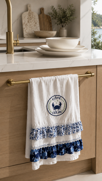 Cote Ocean Ruffle Towel