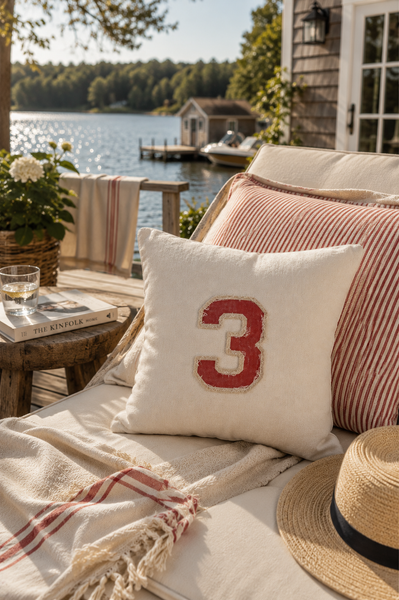 Heritage Number Pillow