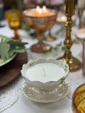 Soy Candles In Vintage Ice Cream Bowls