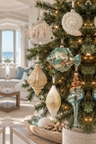 Coastal Glass Ornament Collection