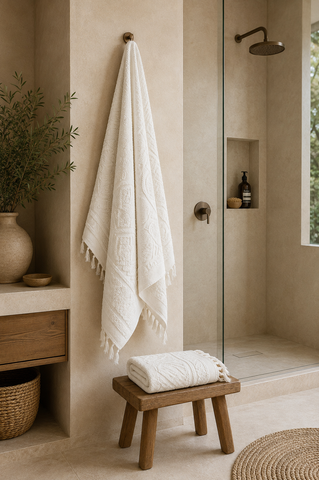 Mediterranean Lightweight Beach Towel