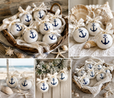 Nautical Ball Ornament
