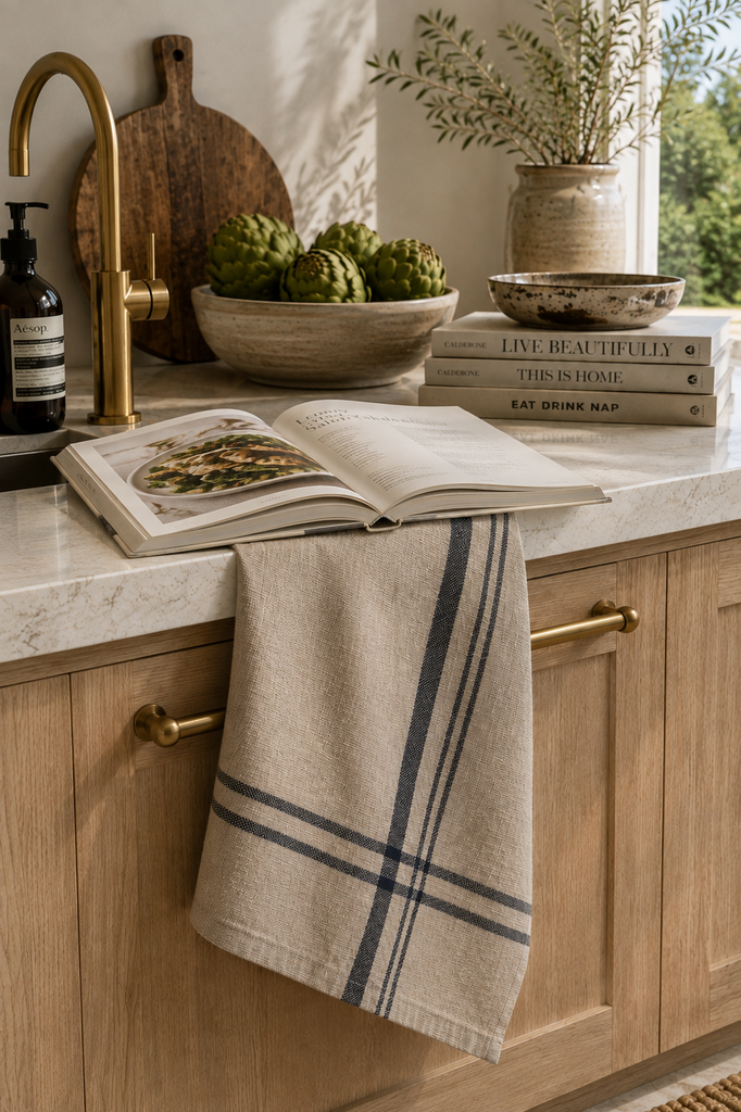 Natural Flax Linen Towe