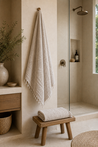 Mediterranean Lightweight Beach Towel