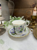 Mismatched Saucers, Vintage Fine China, Wedding Shower Decor