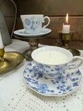 Mismatched Saucers, Vintage Fine China, Wedding Shower Decor