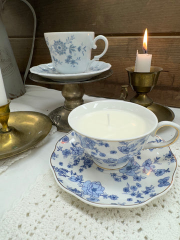 Mismatched Saucers, Vintage Fine China, Wedding Shower Decor