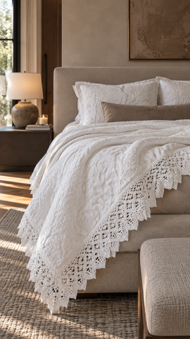 Amalfi Botanical Embroidered Sheet Set
