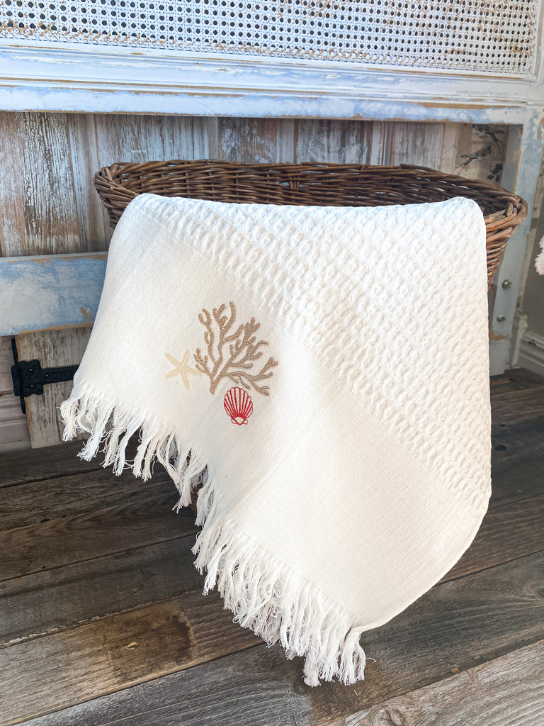 St.Barts Embroidered Towel