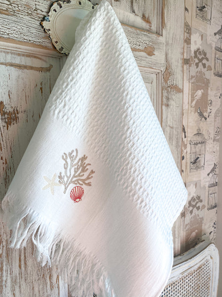 St.Barts Embroidered Towel