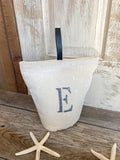 Personalized Rustic Unfilled Door Stop