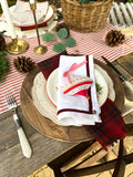 Bells Velvet Trim Napkin