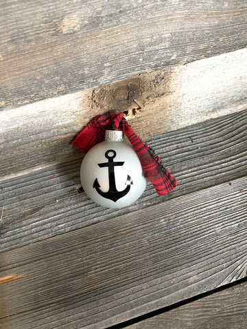 Nautical Ball Ornament