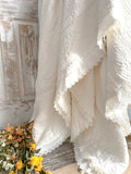 Ruffle Matelasse Bedspread