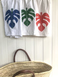 Palm leaf Kitchen Towels