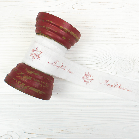 Merry Christmas Decoration Ribbon