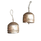Vintage Gold Large French Village  Bells