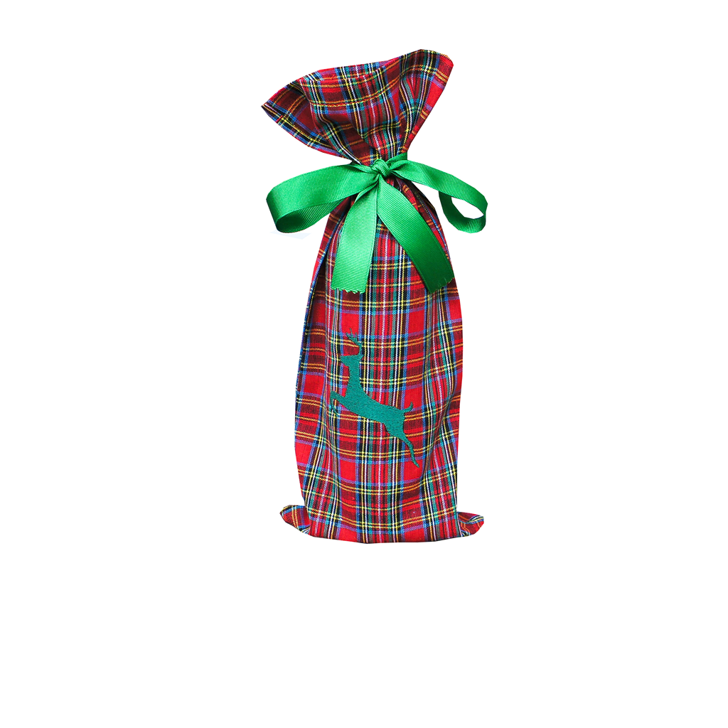 Tartan Wine Bag