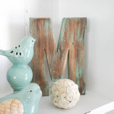 Weathered Wood Letters