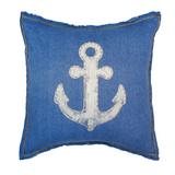 Anchor Indigo Pillow