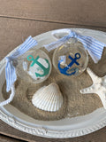 Nautical bubble ornament