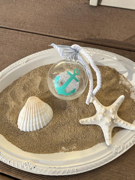 Nautical bubble ornament