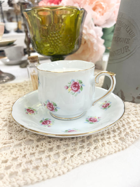 Mix And Match Soy Candles in Vintage Tea Cups