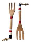 Nautical Salad Server Set