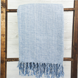 Nautical Cotton Melange Blanket